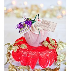 700g Luxury Muslin Wrap Christmas Pudding